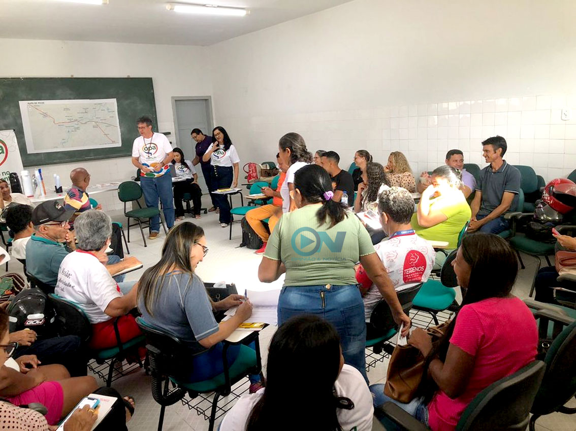 Orçamento Participativo realiza mutirão em Teresina e demais cidades contempladas pelo projeto